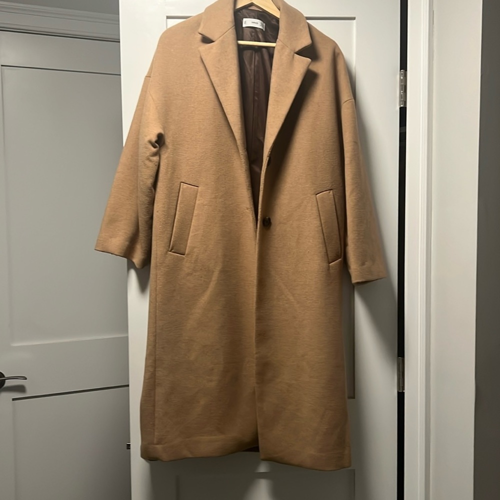 MANGO Wool Coat